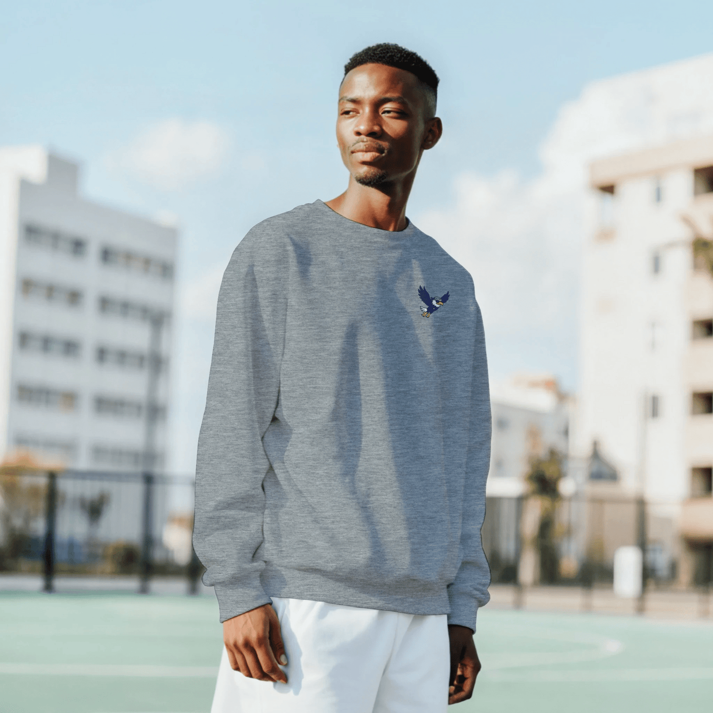 Classic Unisex Crewneck Sweatshirt | Gildan® 18000 - Print Material - Military Green