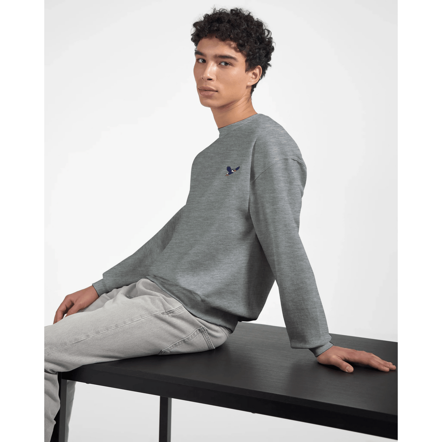 Classic Unisex Crewneck Sweatshirt | Gildan® 18000 - Print Material - Military Green
