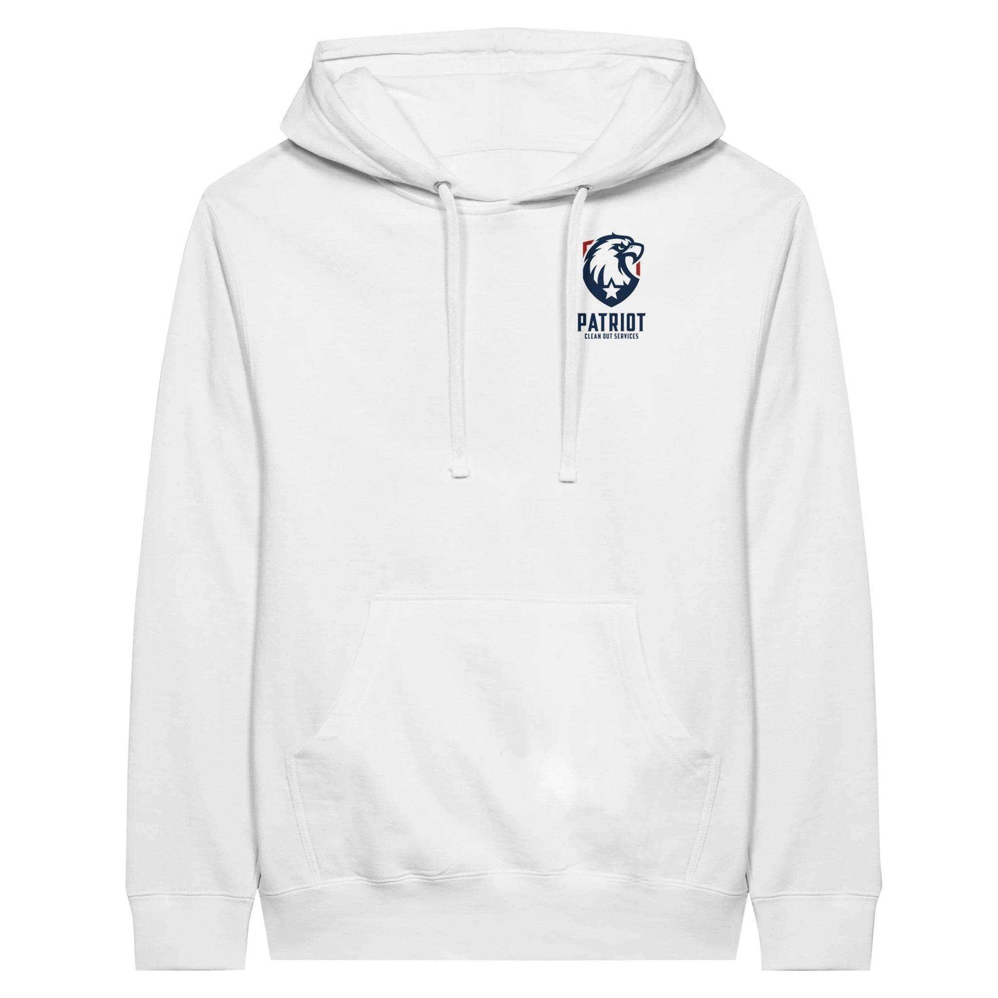 Patriot Clean Out Pullover Hoodie - Print Material - White