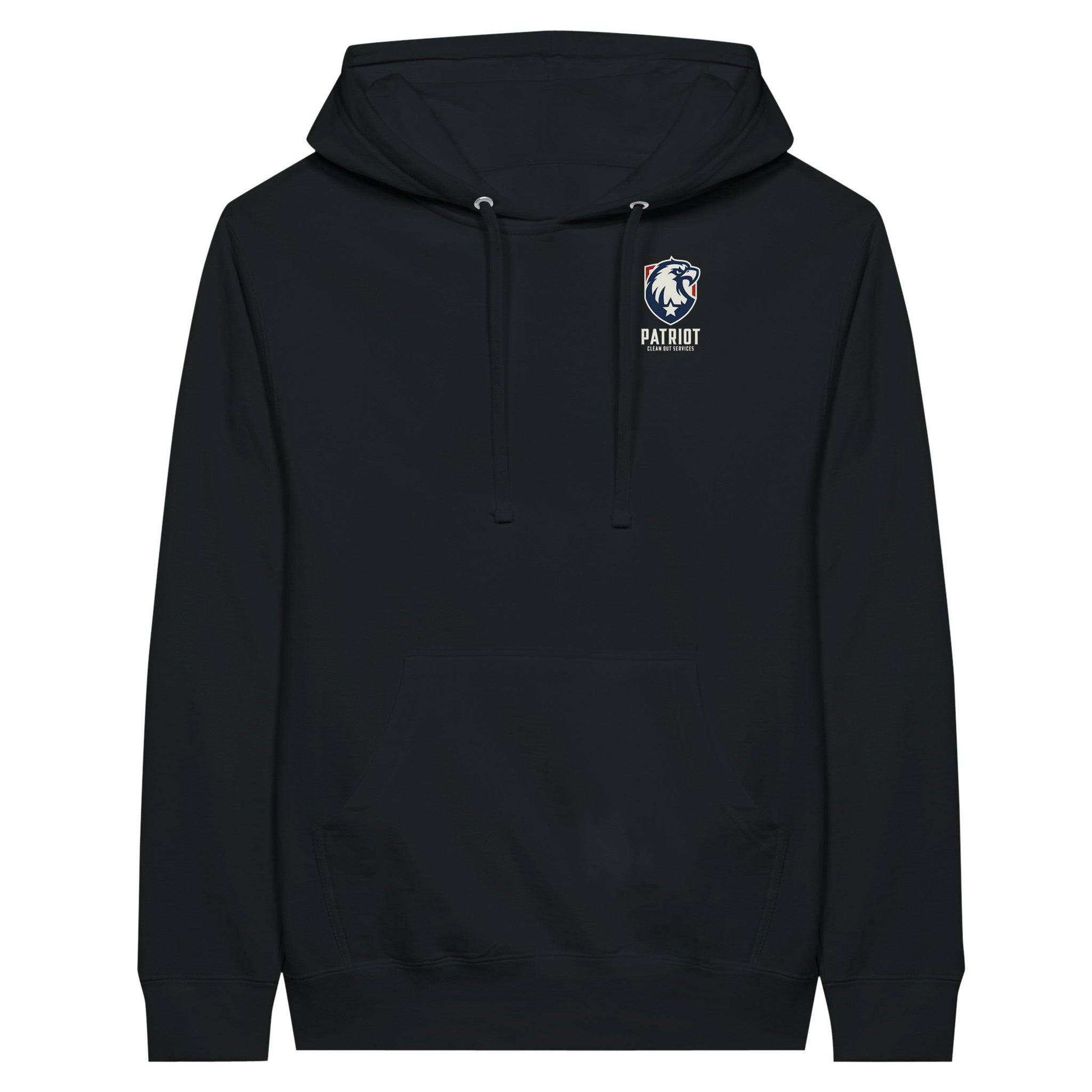 Patriot Clean Out Pullover Hoodie - Print Material - Black