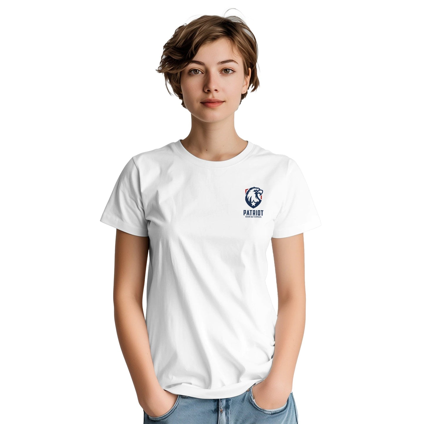 Patriotic Heavyweight Unisex Crewneck T-shirt | Gildan® 5000 - Print Material - S