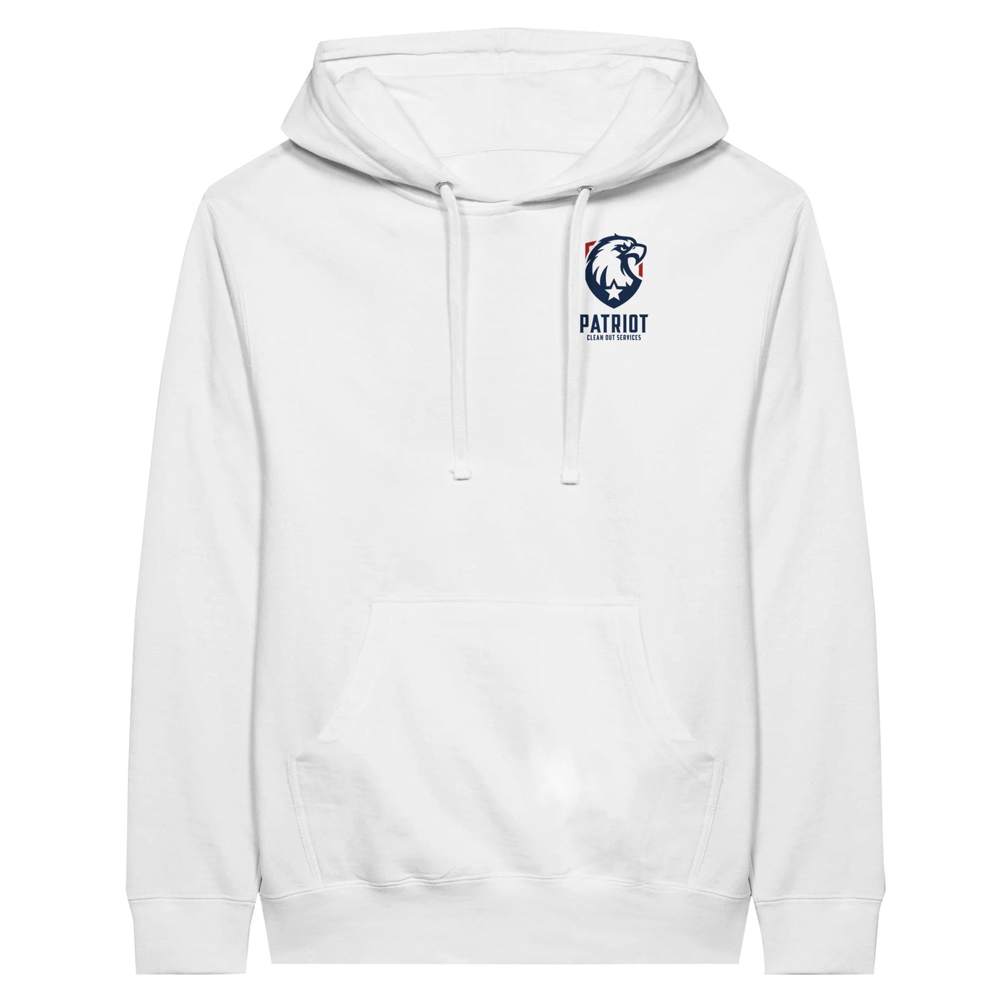 Patriotic Hoodie - Print Material - White