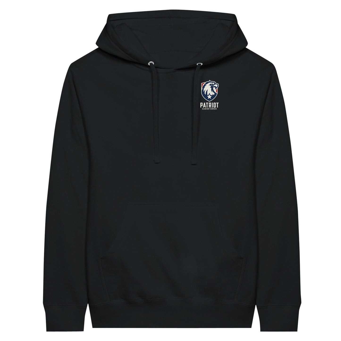 Patriotic Hoodie - Print Material - Black