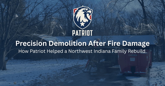 When Fire Destroys a Home, Precision Can Help Families Start Over - Patriot Clean Out Store