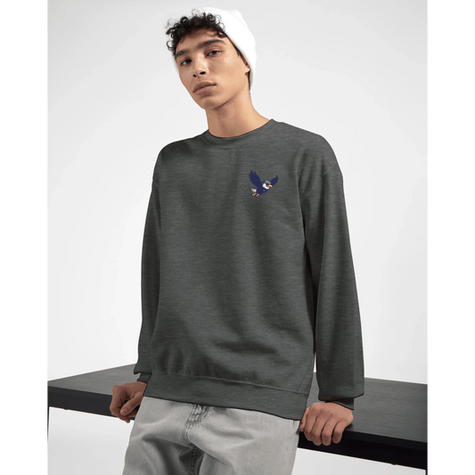 Classic Unisex Crewneck Sweatshirt | Gildan® 18000 - Print Material - Graphite Heather