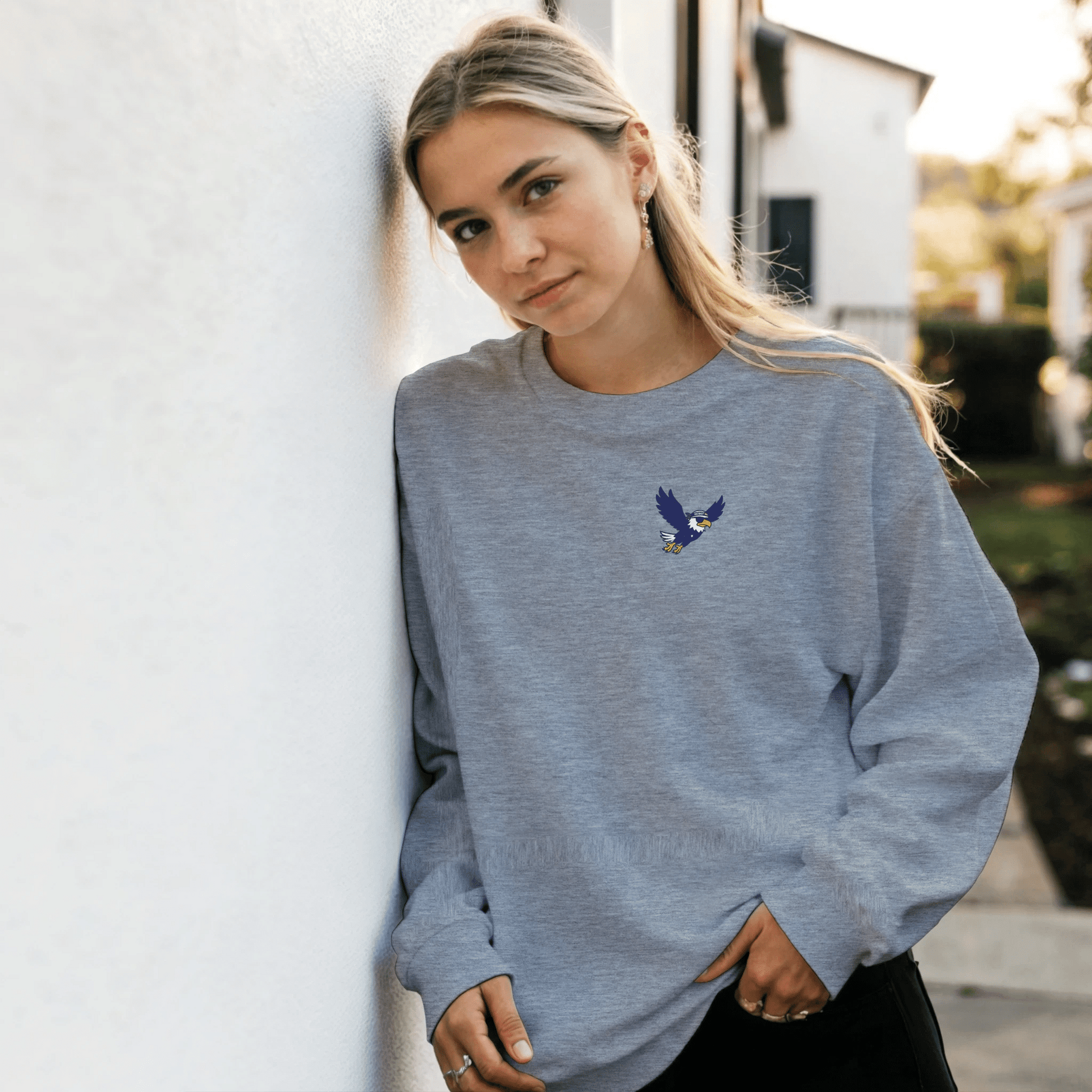 Classic Unisex Crewneck Sweatshirt | Gildan® 18000 - Print Material - Military Green