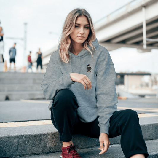 Classic Unisex Pullover Hoodie | Gildan® 18500 Ash - Print Material - S