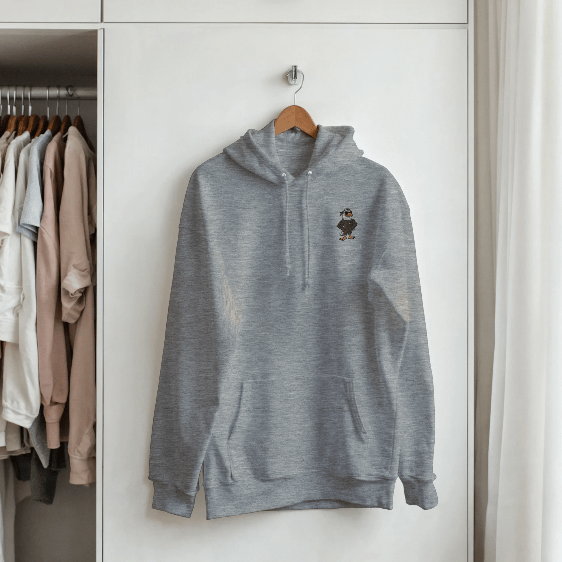 Classic Unisex Pullover Hoodie | Gildan® 18500 Ash - Print Material - S