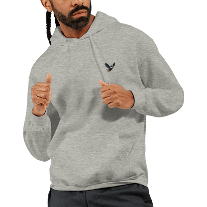 Classic Unisex Pullover Hoodie | Gildan® 18500 Ash - Print Material - S