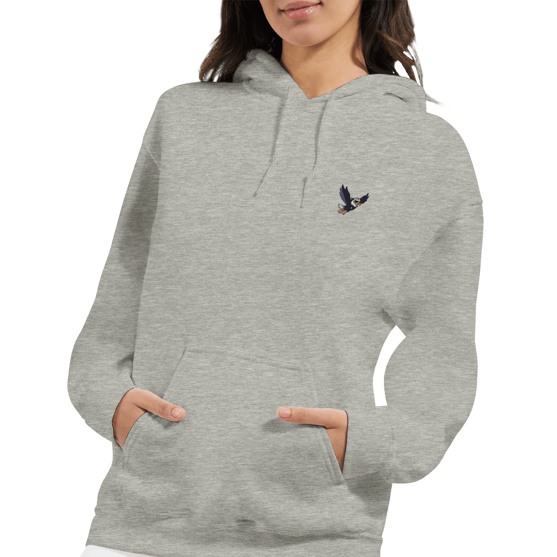 Classic Unisex Pullover Hoodie | Gildan® 18500 Ash - Print Material - S