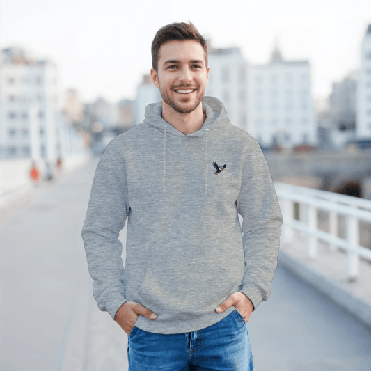 Classic Unisex Pullover Hoodie | Gildan® 18500 Ash - Print Material - S
