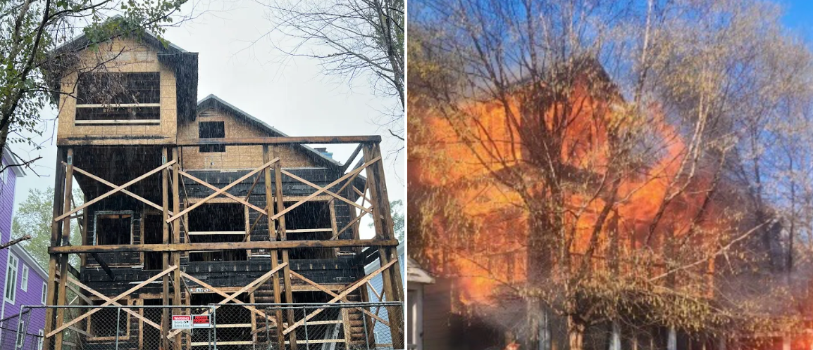 fire recovery and fire damage clean out for northwest Indiana home from Patriot Clean Out of Valparaiso