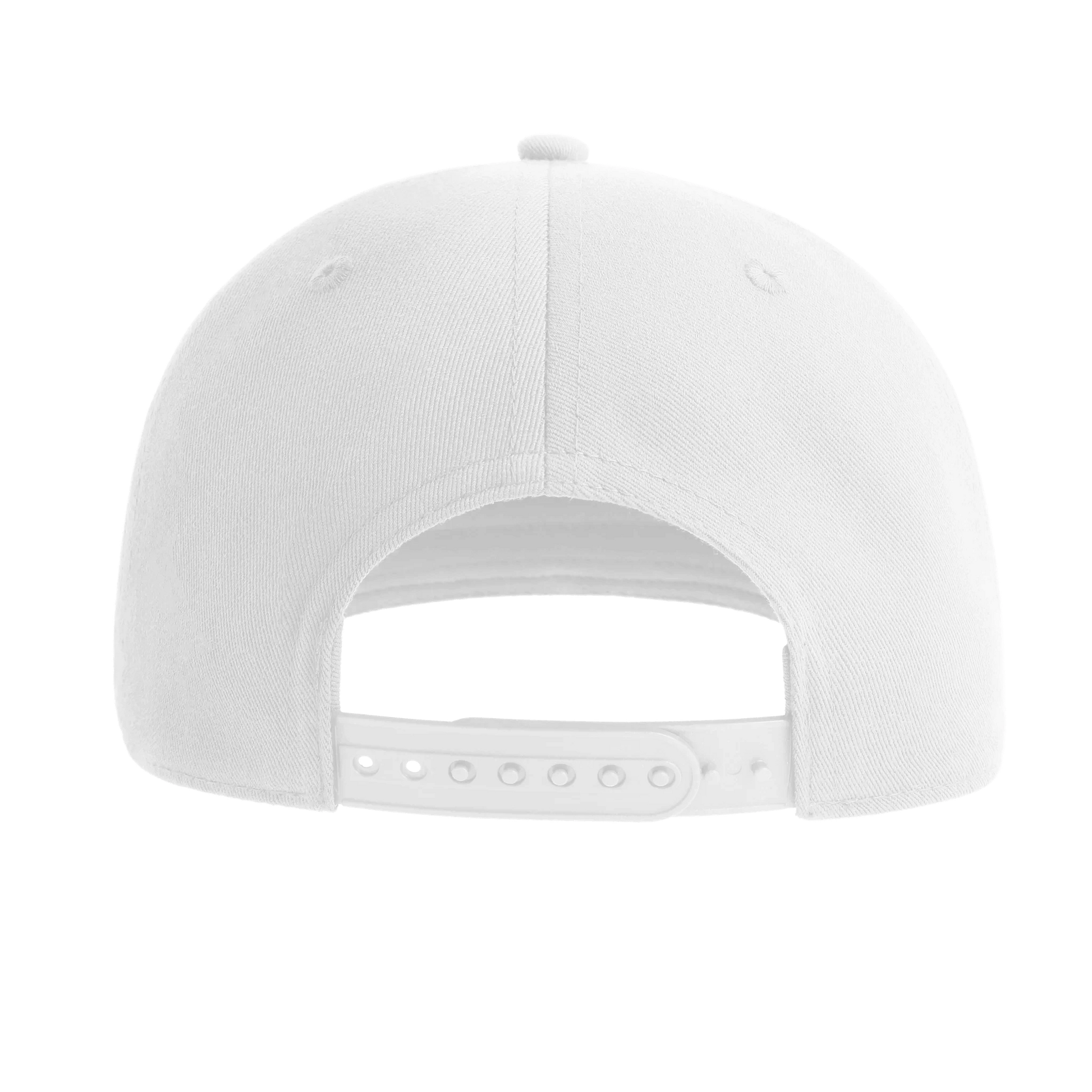 Flat Bill Cap | Yupoong 6007 Black - Print Material - black silver