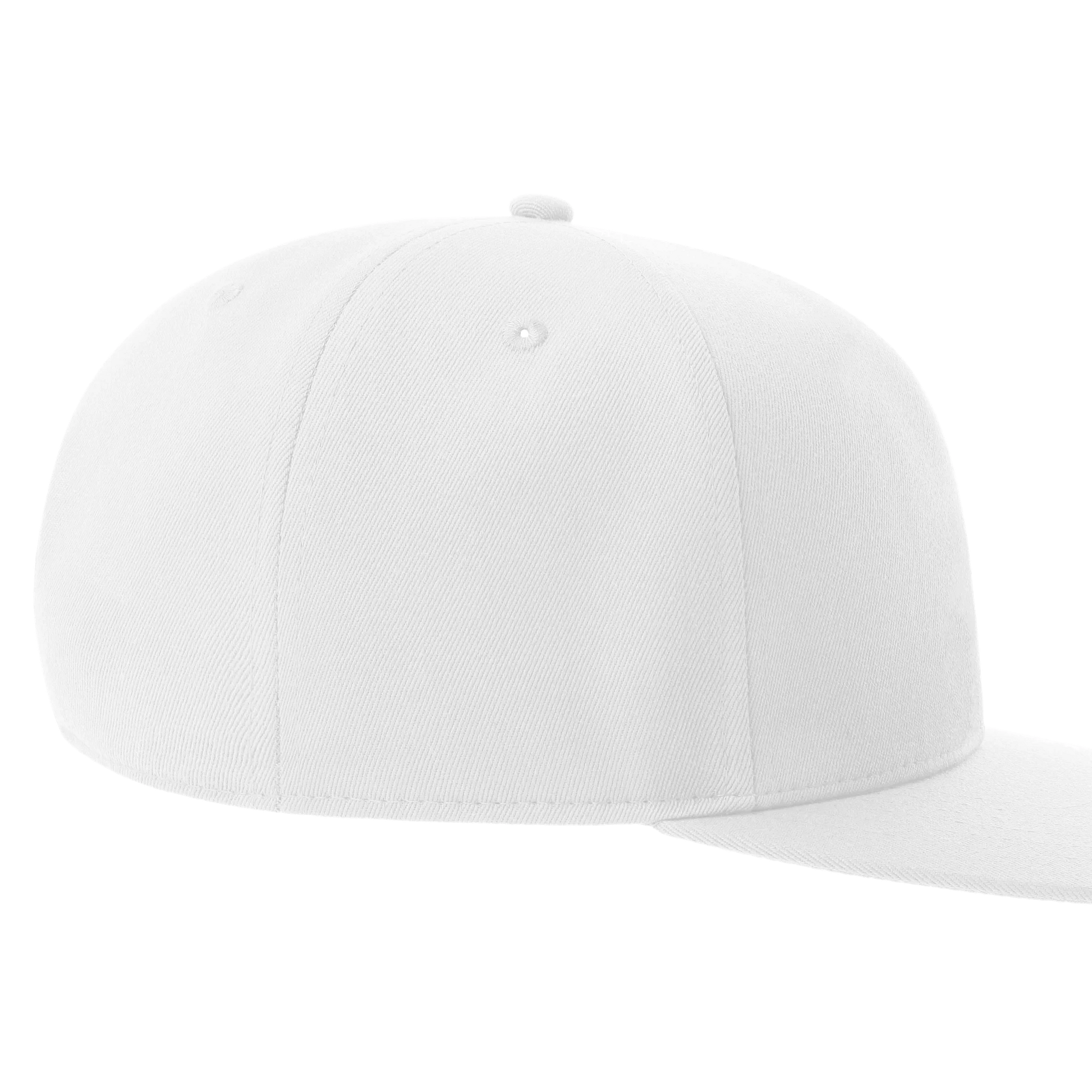 Flat Bill Cap | Yupoong 6007 Black - Print Material - black silver