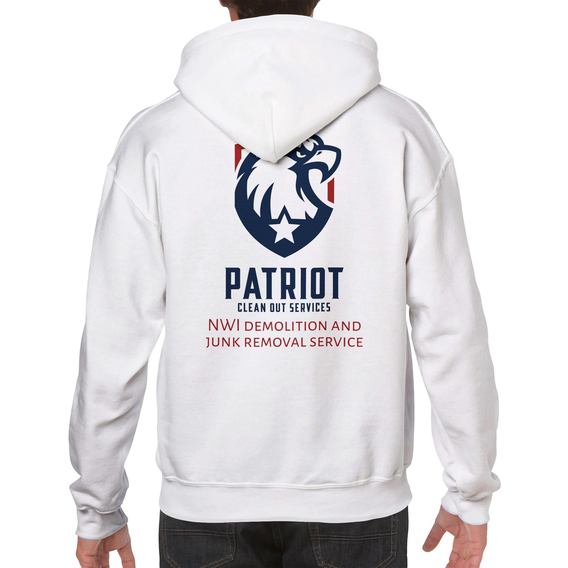 Patriot Clean Out Hoodie - Print Material - Black