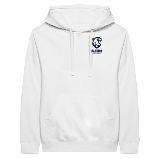 Patriotic Hoodie - Print Material - White