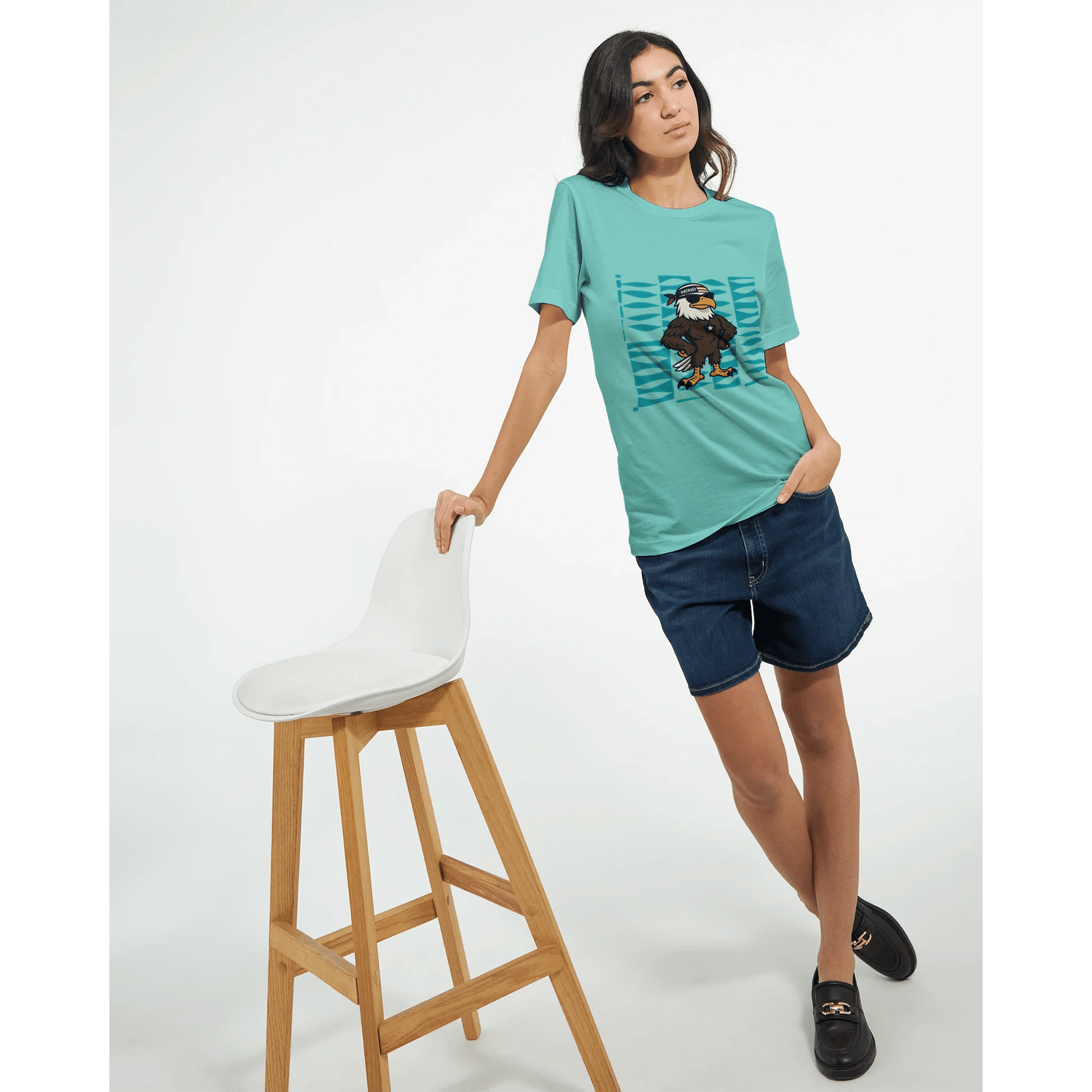 Premium Unisex Crewneck T-shirt | Bella + Canvas 3001 - Print Material - S