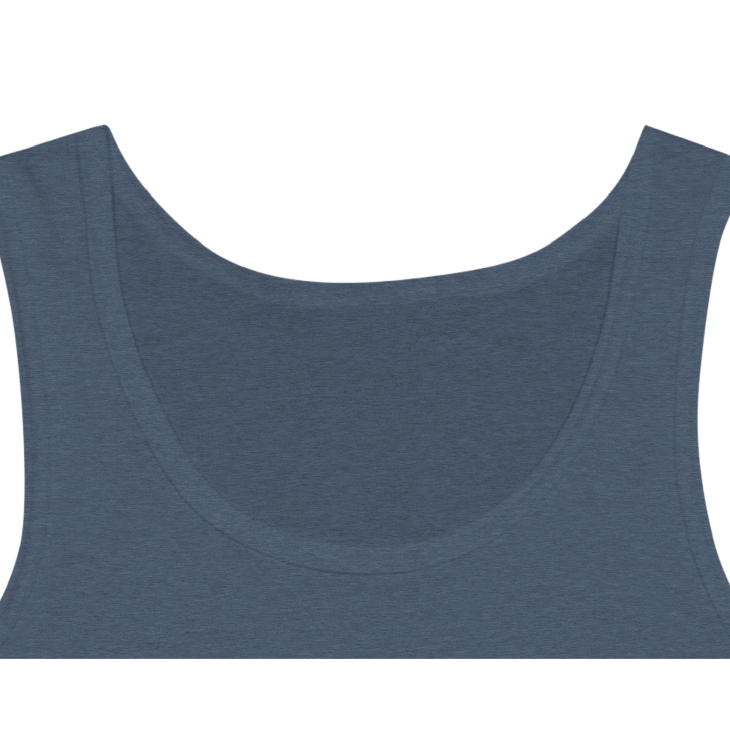 Unisex Jersey Tank Top - Print Material - Heather Navy