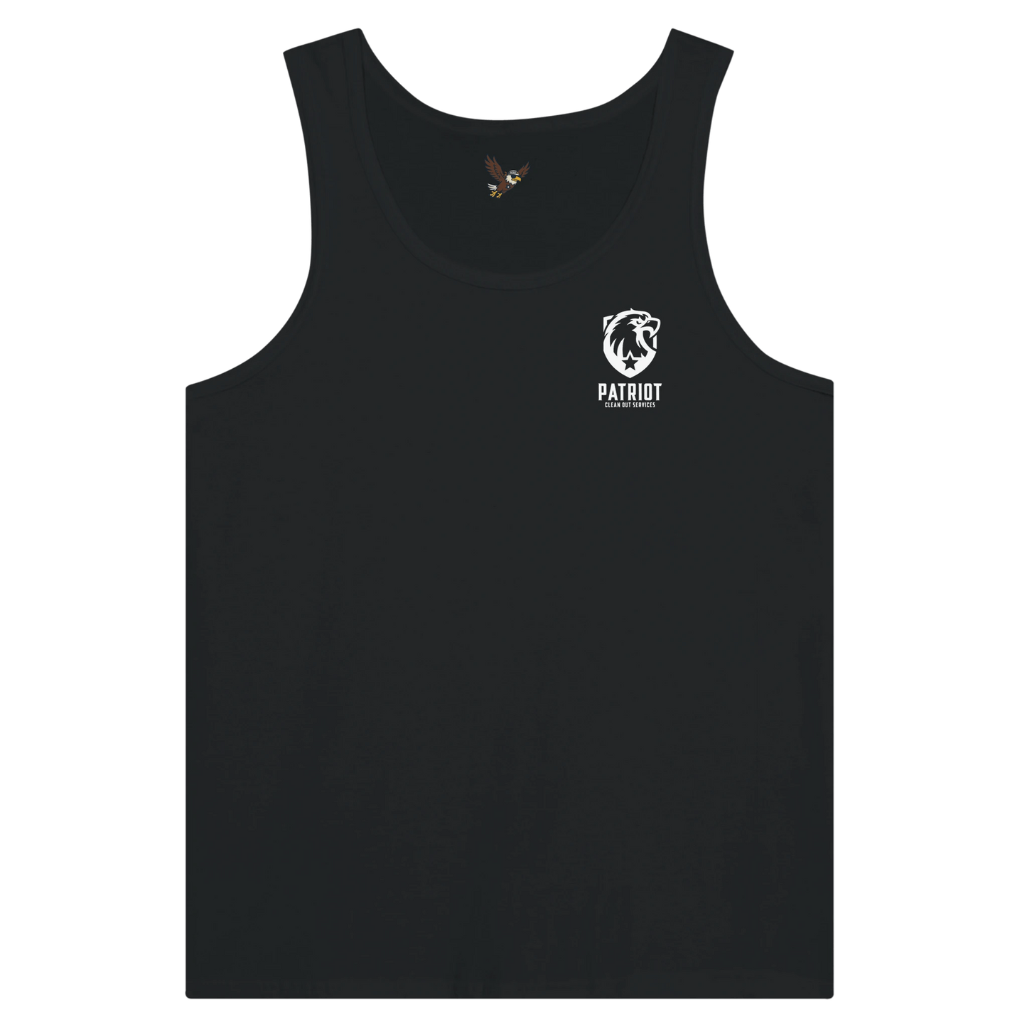 Unisex Jersey Tank Top - Print Material - Black