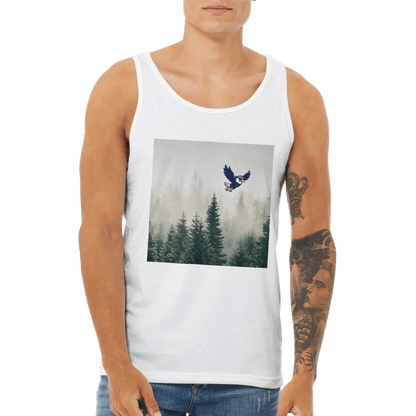 Unisex Jersey Tank Top - Print Material - Black