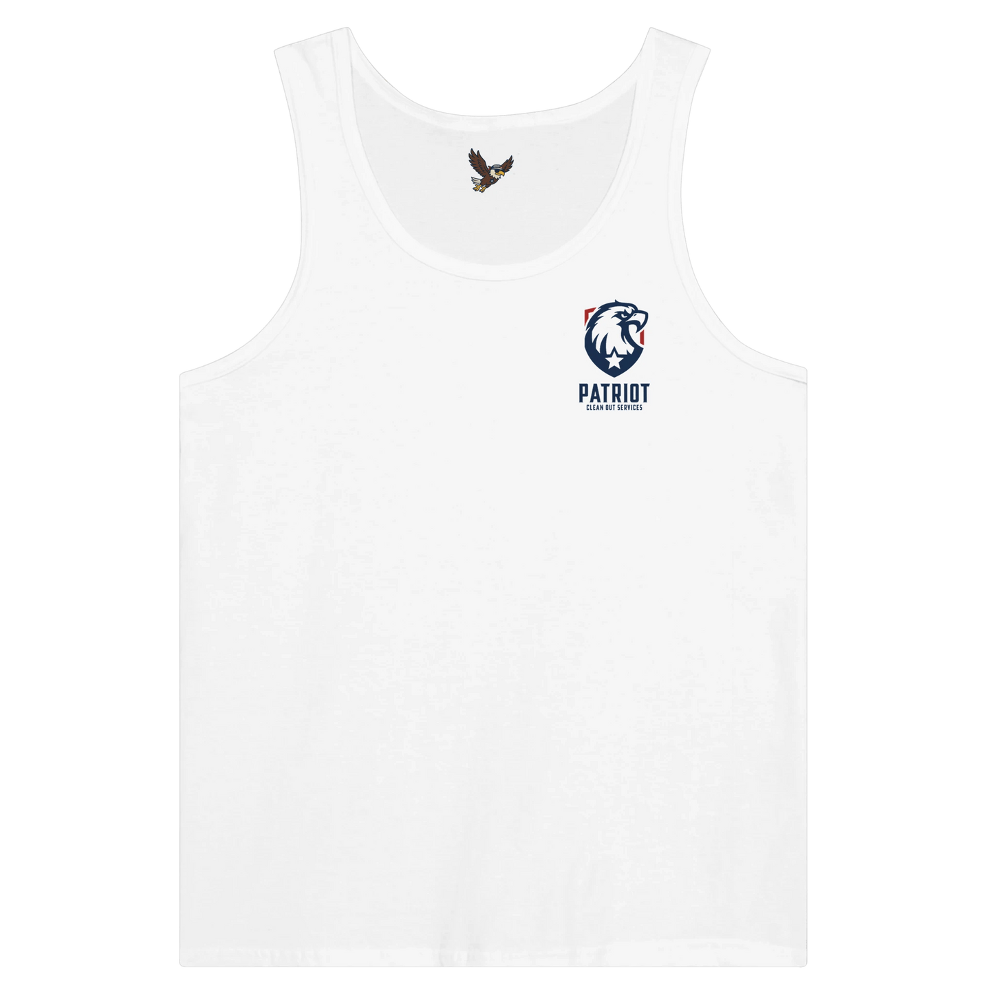 Unisex Jersey Tank Top - Print Material - White