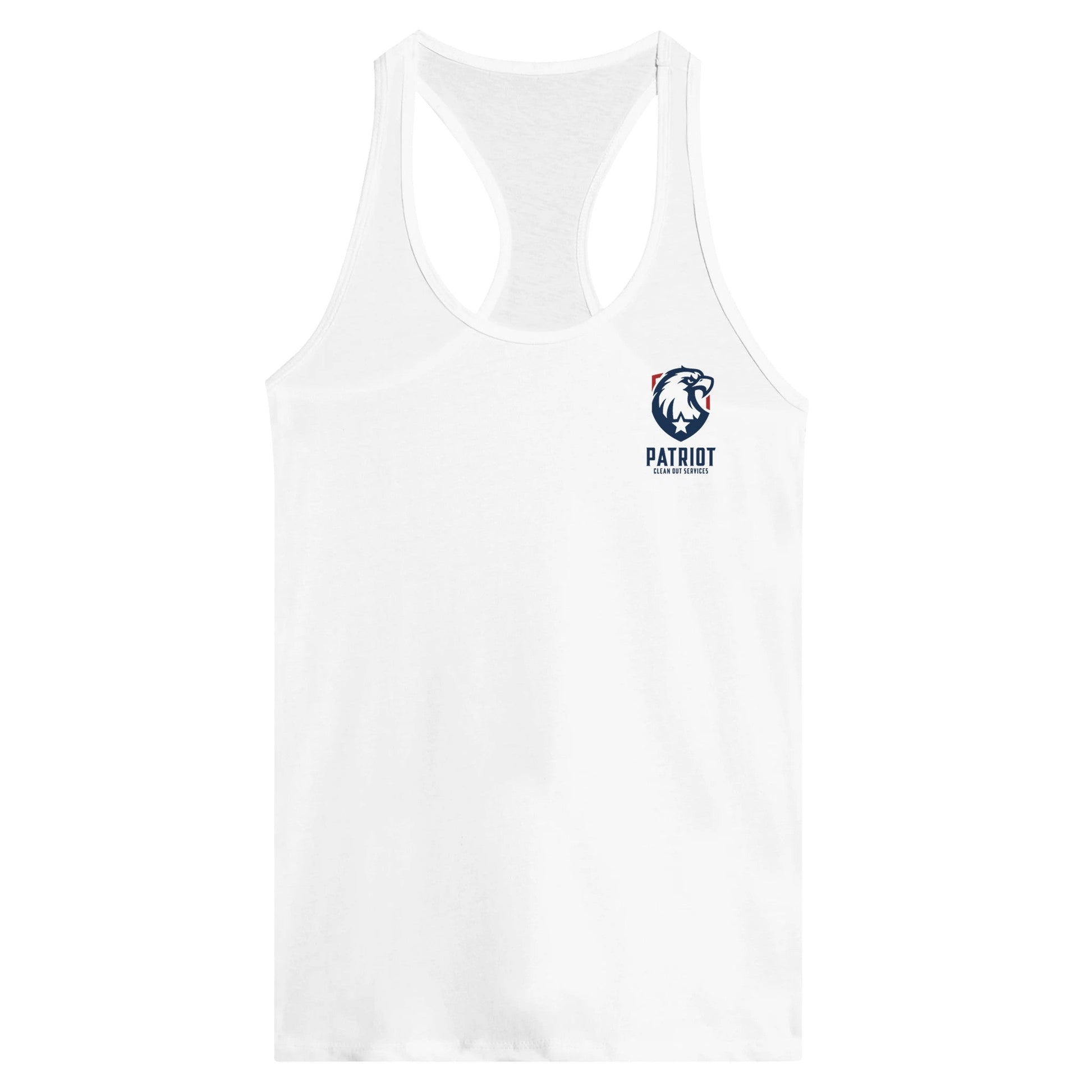Women's Racerback Tank | Patriot Clean Out - Print Material - S