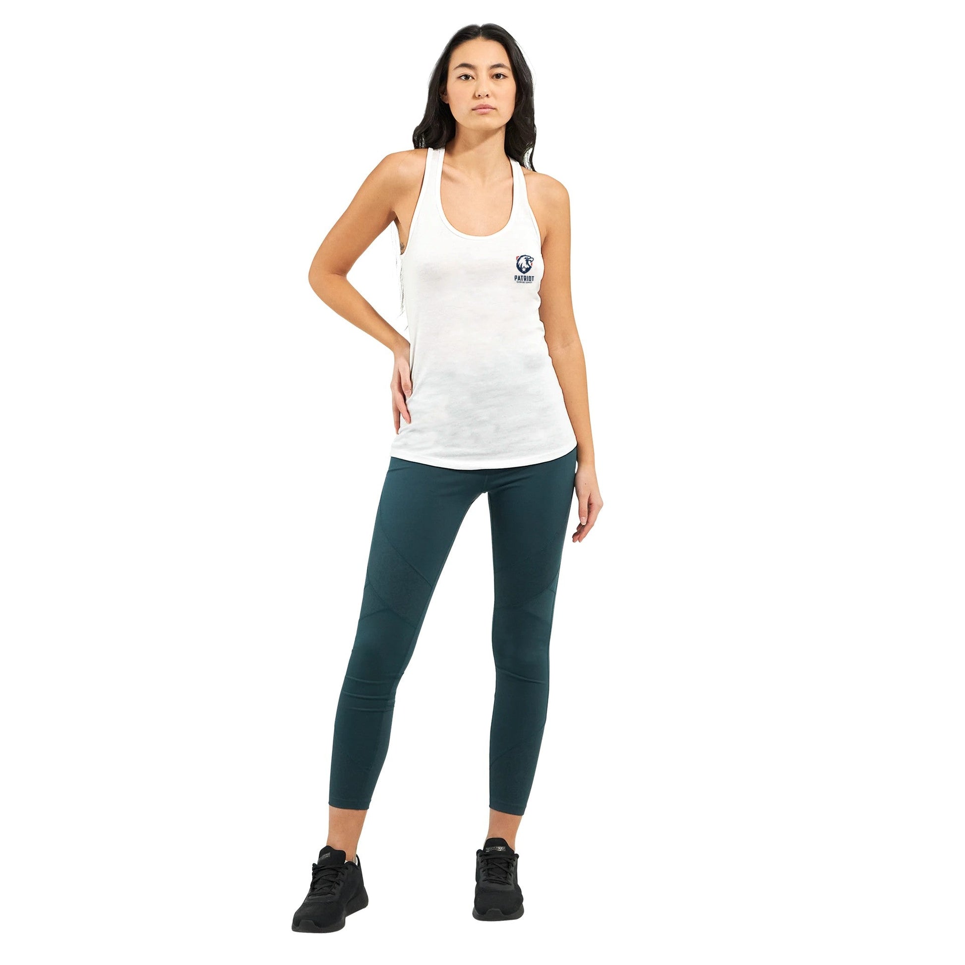 Women's Racerback Tank | Patriot Clean Out - Print Material - S