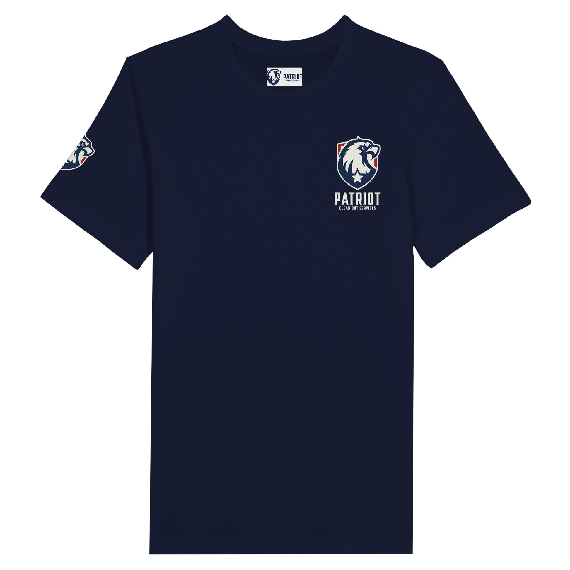 Patriot Clean Out T-Shirt: Support Vets & Show Pride - Print Material - Navy