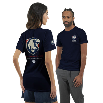 Patriot Clean Out T-Shirt: Support Vets & Show Pride - Print Material - Navy