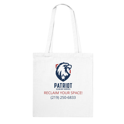 Patriotic Tote Bag - Print Material - White