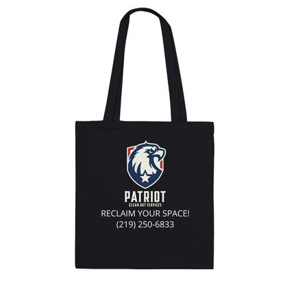 Patriotic Tote Bag - Print Material - Black