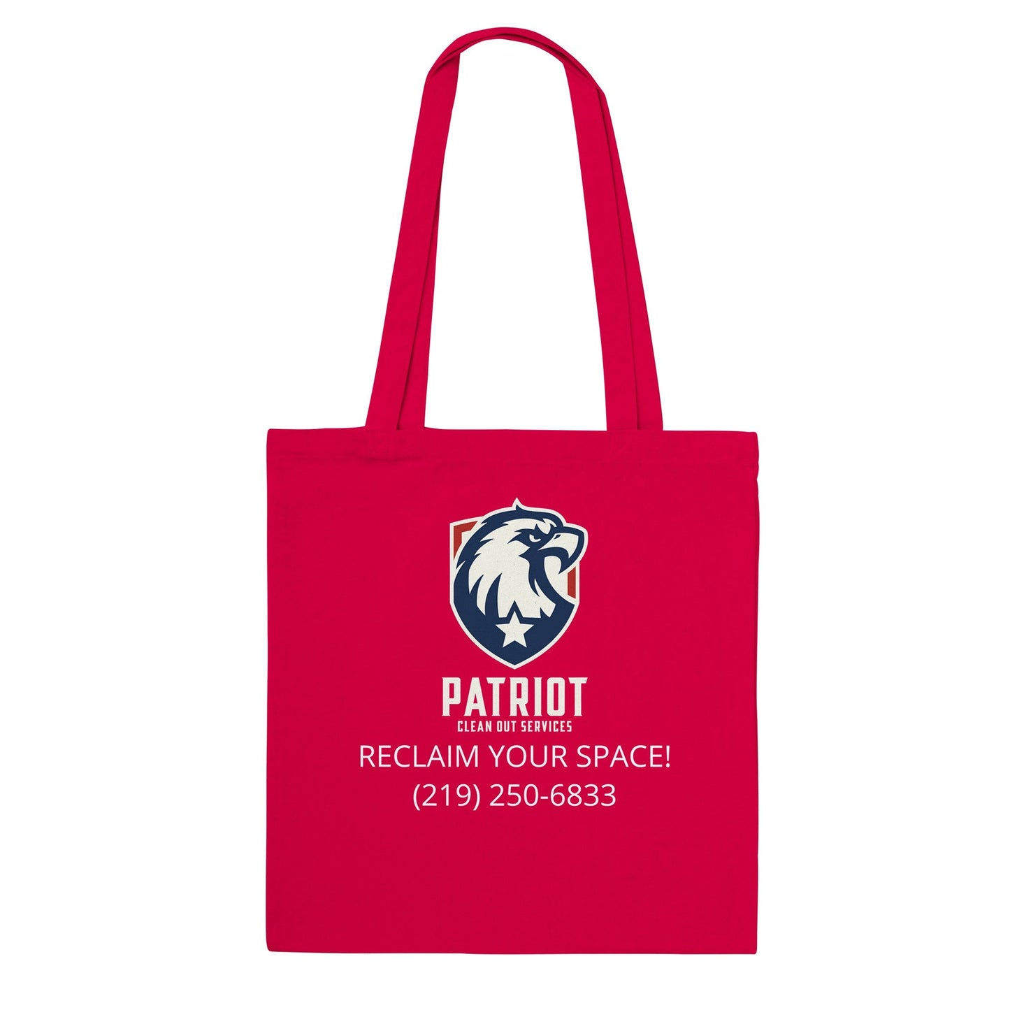 Patriotic Tote Bag - Print Material - Red