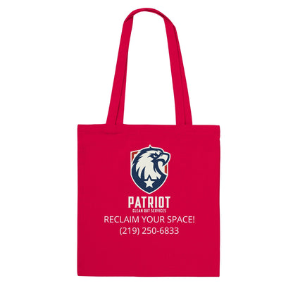 Patriotic Tote Bag - Print Material - Red